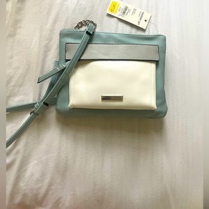 Turquoise crossbody bag